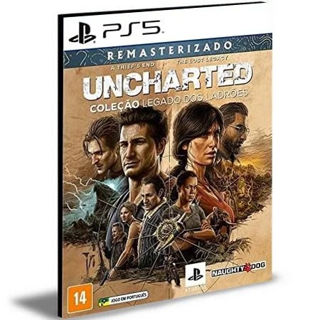 UNCHARTED Coleção Legado dos Ladrões Português PS5 Mídia Digital