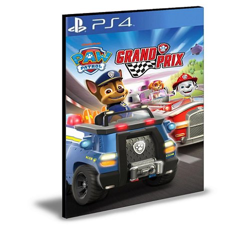 Patrulha Canina Grand Prix Ps4 e Ps5 Mídia Digital