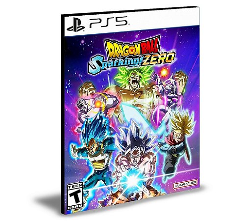 DRAGON BALL Sparking! ZERO Ps5 Mídia Digital