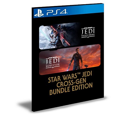 STAR WARS Jedi Cross-Gen Bundle Edition PS4  Mídia Digital