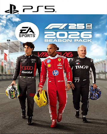 F1 25: Pacote da Temporada 2026 DLC PS5 Mídia Digital