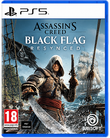 Assassin's Creed Black Flag Resynced PS5 Midia Digital