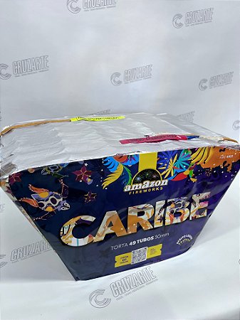 Torta Caribe 49 Tubos em Leque