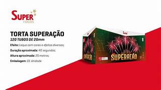 Torta Superação Efeito Leque 120 Tubos