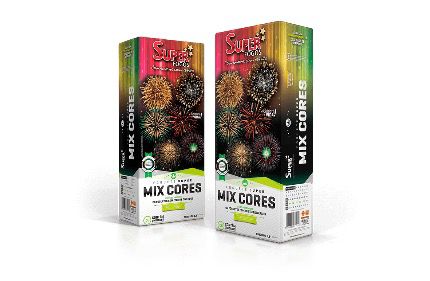 Foguete Colorido Mix Cores 6 Unidades