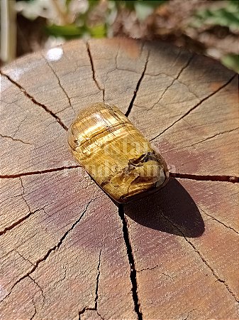 Cristal Olho de Tigre Pedra Natural – Proteção, Coragem e Foco
