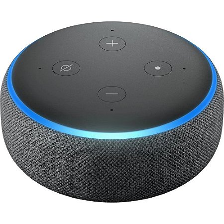 ALEXA ECHO DOT MÚSICA, CASA INTELIGENTE 3ª GERAÇÃO