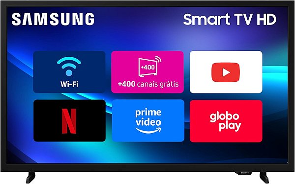 TV 32" SAMSUNG SMART HD TIZEN HDR PURCOLOR H5000F