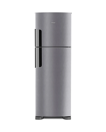Geladeira Consul Frost Free Duplex 386 Litros com Altura Flex Cor Inox - CRM44AK