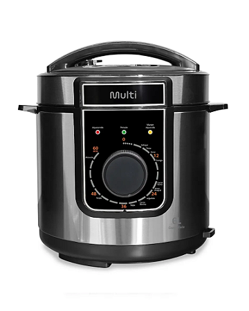 Panela de Pressão 6L 1000W-127V Cinza Multi - GO502
