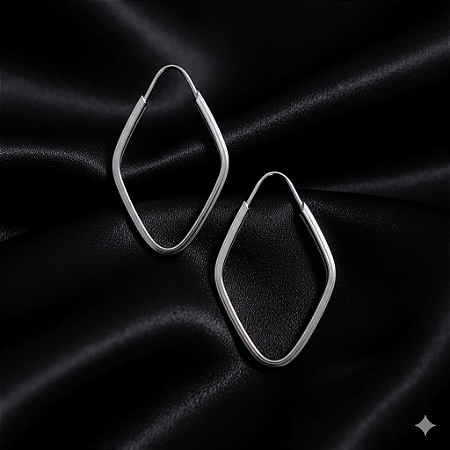 Brinco Feminino Losango