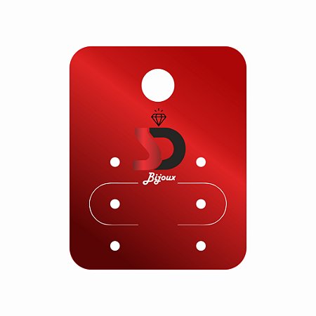 Tags Personalizadas para Joias 3 PARES Brincos