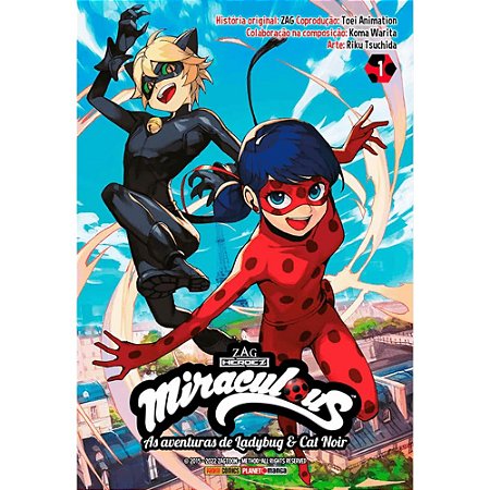 MANGÁ MIRACULOUS VOL 1 - USADO