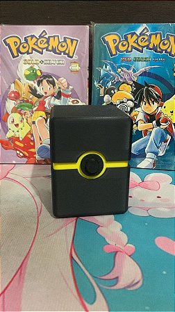 Deck Box Impressão 3D Preto e Amarelo