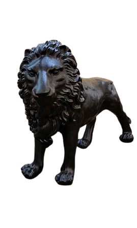 ESCULTURA DE LEÃO