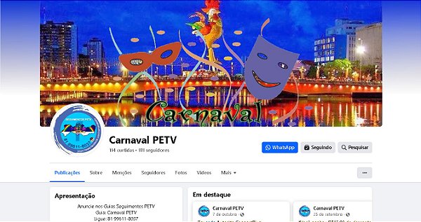 Seg. Carnaval PETV