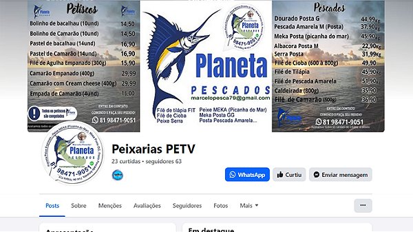 Seg. Peixarias PETV