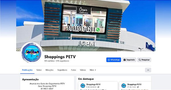 Seg. Shoppings PETV