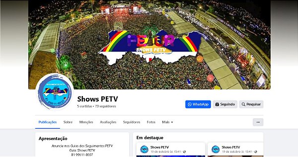 Seg. Shows PETV