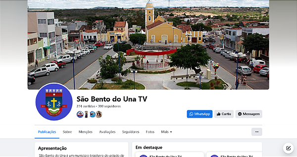 Cid. São Bento do Una TV