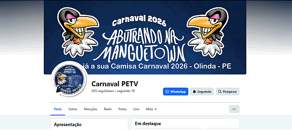 Seg. Carnaval PETV