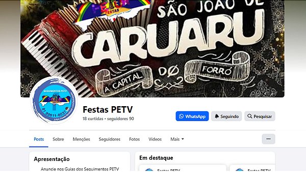 Seg. Festas PETV