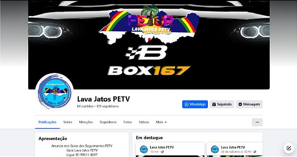 Seg. Lava Jatos PETV