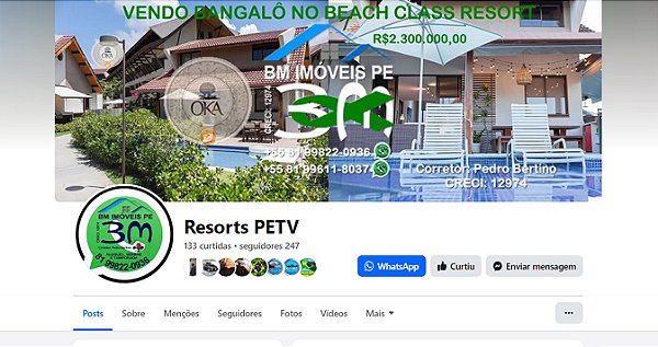 Seg. Resorts PETV