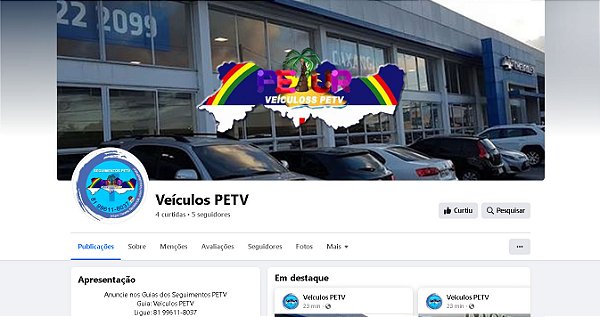 Seg. Veículos PETV