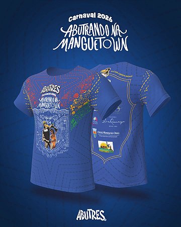 Camisas do Bloco dos Abutres Carnaval 2026