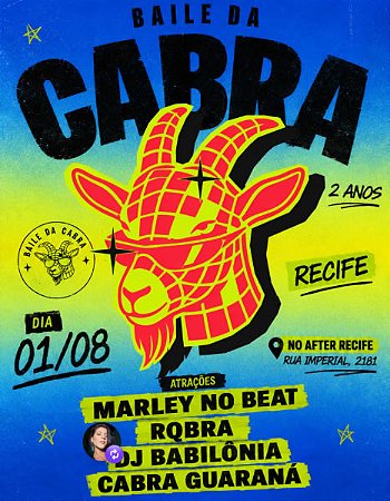 Ingressos Baile da Cabra 2º Ano Recife