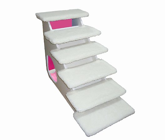 Escada Top Box Luxo 60 cm de Altura 6 Degraus Várias Combinações de Cores