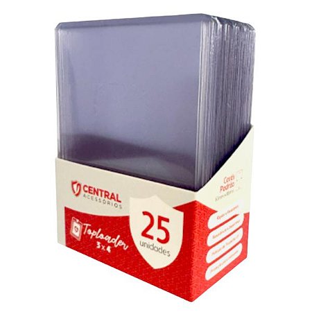 TopLoader Rígido Padrão - 25 unidades 3x4 Central