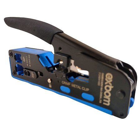 Alicate Crimpar Rj45 Passagem Ez Crimp Cat5 Cat6 Cat7
