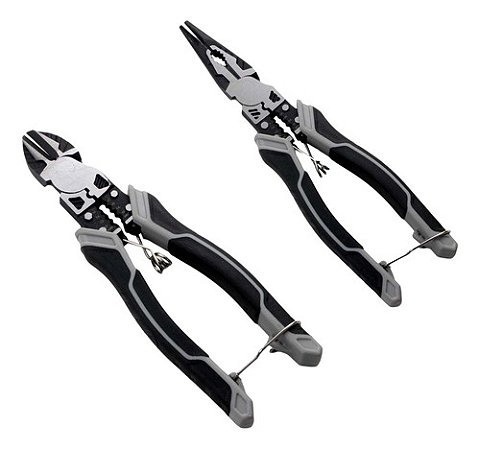 Jogo Alicate Corte E Bico Meia Cana