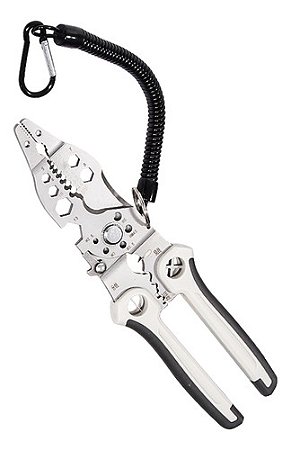 Alicate Multifuncional Desencapar  Cortar E Prensar Fios