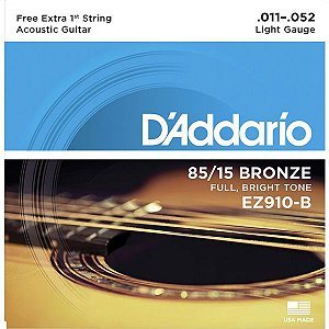 Corda Para Violão 011 Ez910-B Daddario