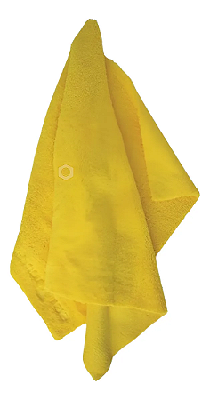 Pano Para Limpeza Microfibra Amarela