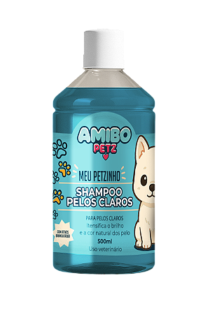 Shampoo Pelos Claros - Meu petzinho 500ml