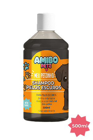 Shampoo Pelos escuros - Meu petzinho 500ml