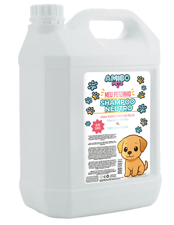 Shampoo neutro - Meu petzinho 5L