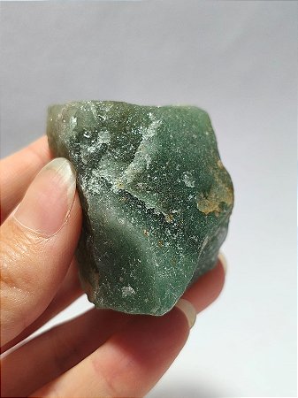 Quartzo Verde Bruto G - Saúde e Equilíbrio emocional