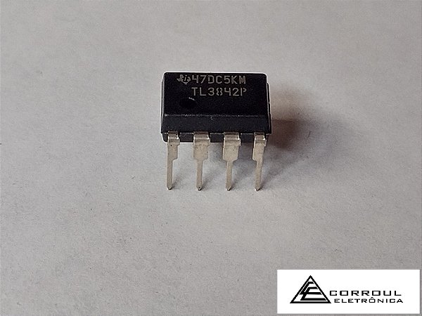 TL3842P - CIRCUITO INTEGRADO TL3842P - TEXAS = UC3844 - PWM - DIL8