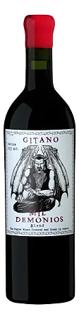 Vinho Tinto Argentino Gitano Mil Demonios