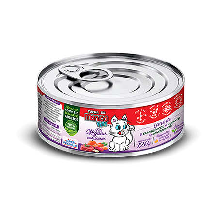 Ração Úmida Turma da Mônica - Filé Mignon com Legumes 120 g