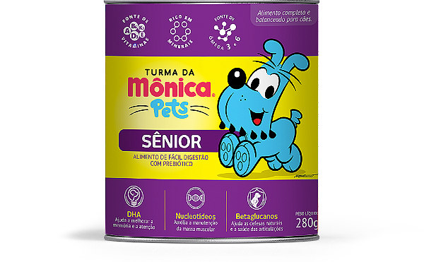 Lata Funcional Sênior 280g Turma da Monica