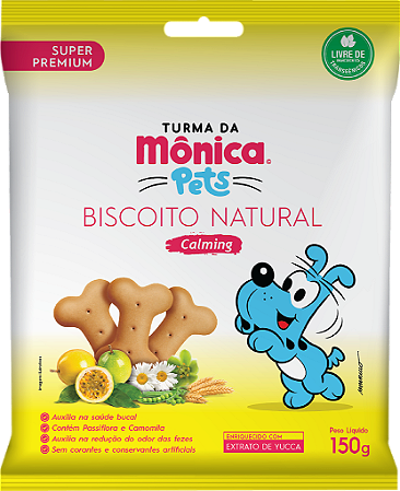 TURMA DA MONICA - BISCOITO CALMING 150GR