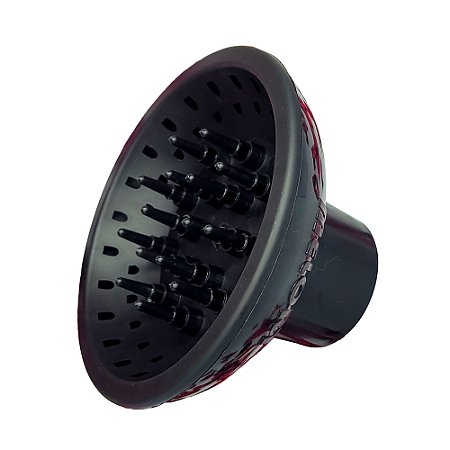 Difusor De Cachos Para Secador De Cabelo Universal Melory Preto