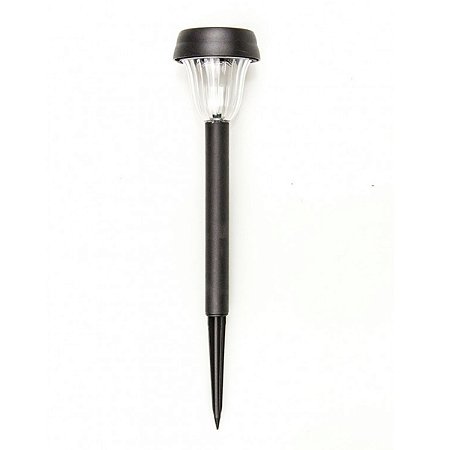 Luminárias Solar Jardim Led Branco Frio Balizador Poste Automática