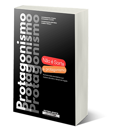 Livro Não é Sorte é Protagonismo